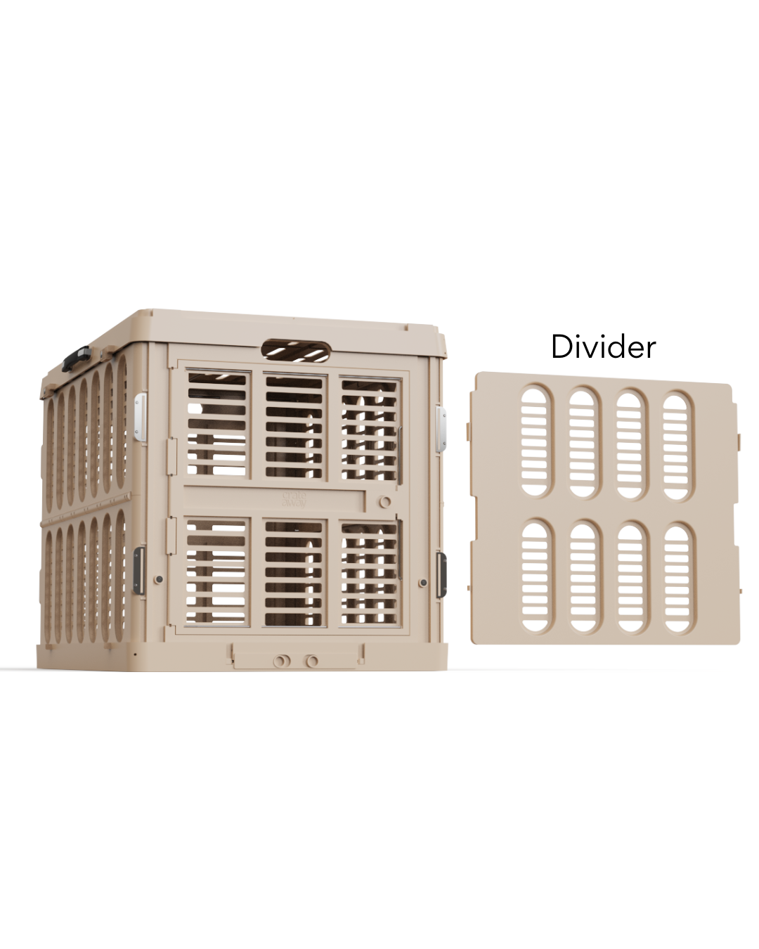 Anywhere Dog Crate in Beige